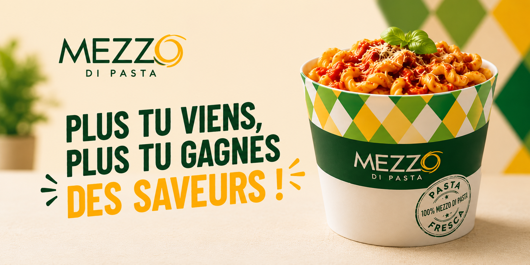 Mezzo - Plus tu viens, plus tu gagnes des saveurs !