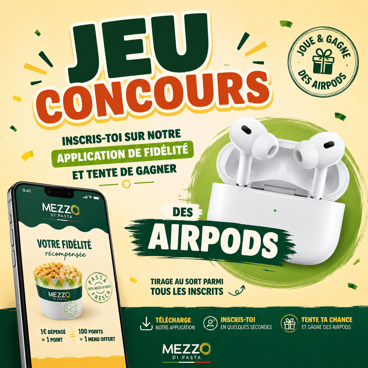Jeu Concours Airpods